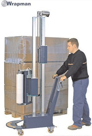 Wrapman Półautomatyczna owijarka do paletowania sugerowana przy pakowaniu powyżej 30 palet dziennie